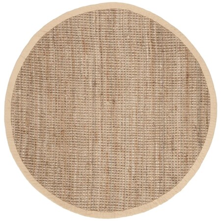 Safavieh 11 x 11 ft. Natural Fiber Hand Loomed Round Rug, Natural NF730C-11R